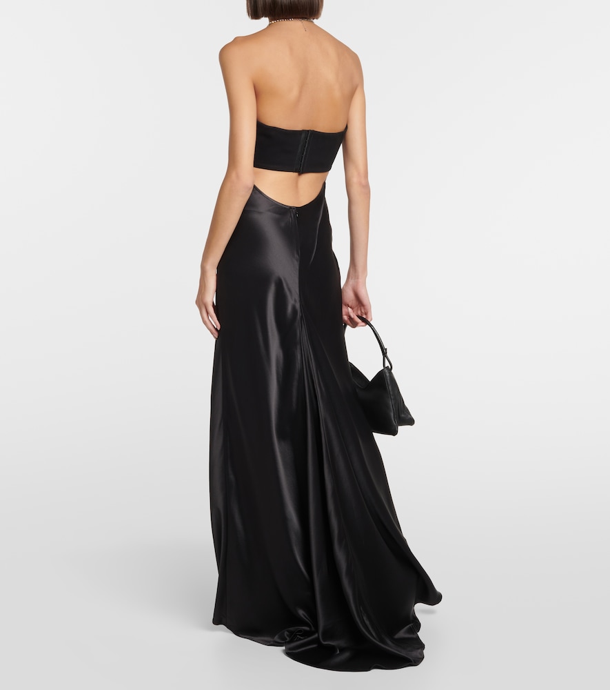 Wayfaring strapless maxi dress