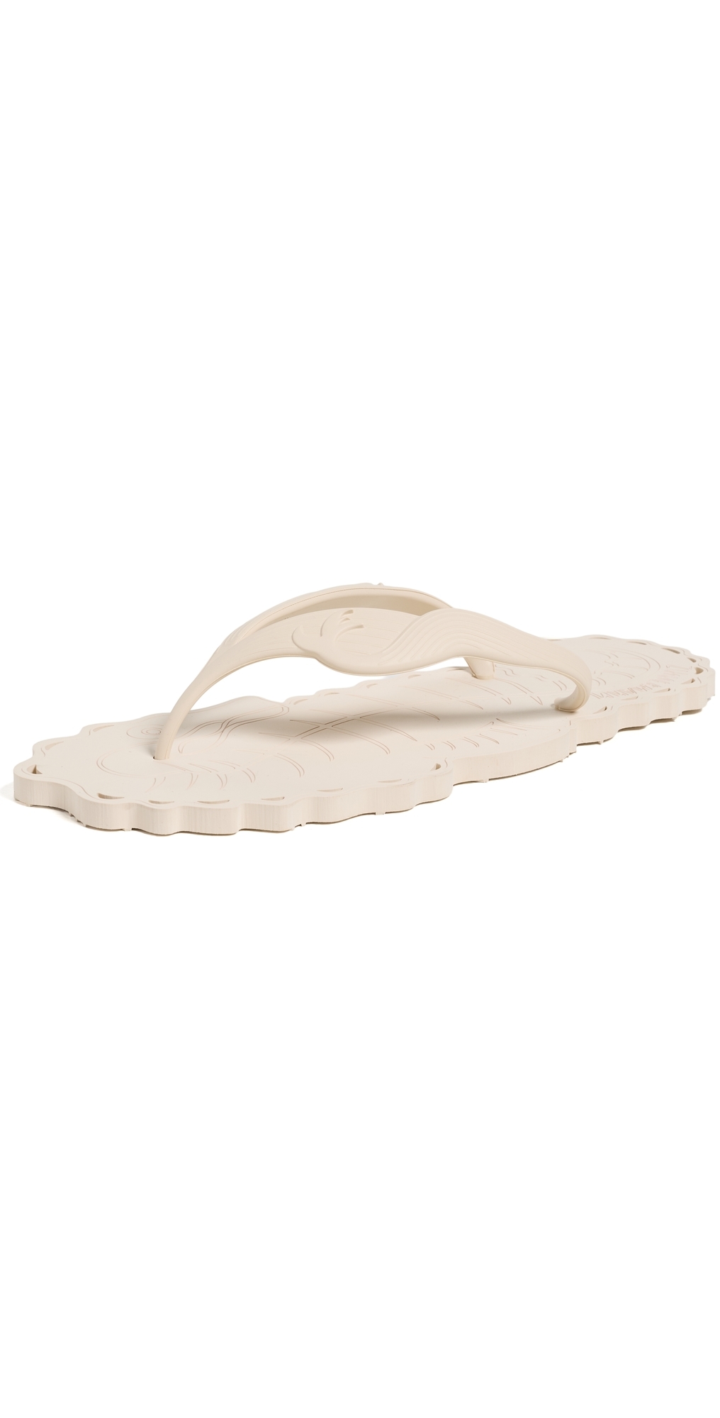 Seafoam Thong Sandals Milk