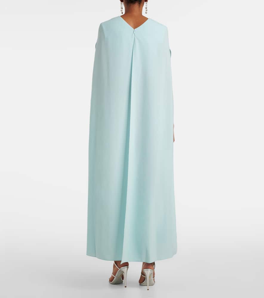 Fyera crêpe maxi dress