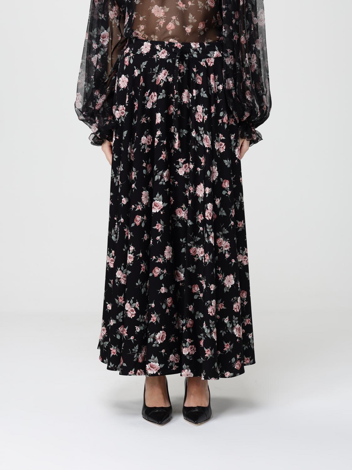 Skirt Woman color Black
