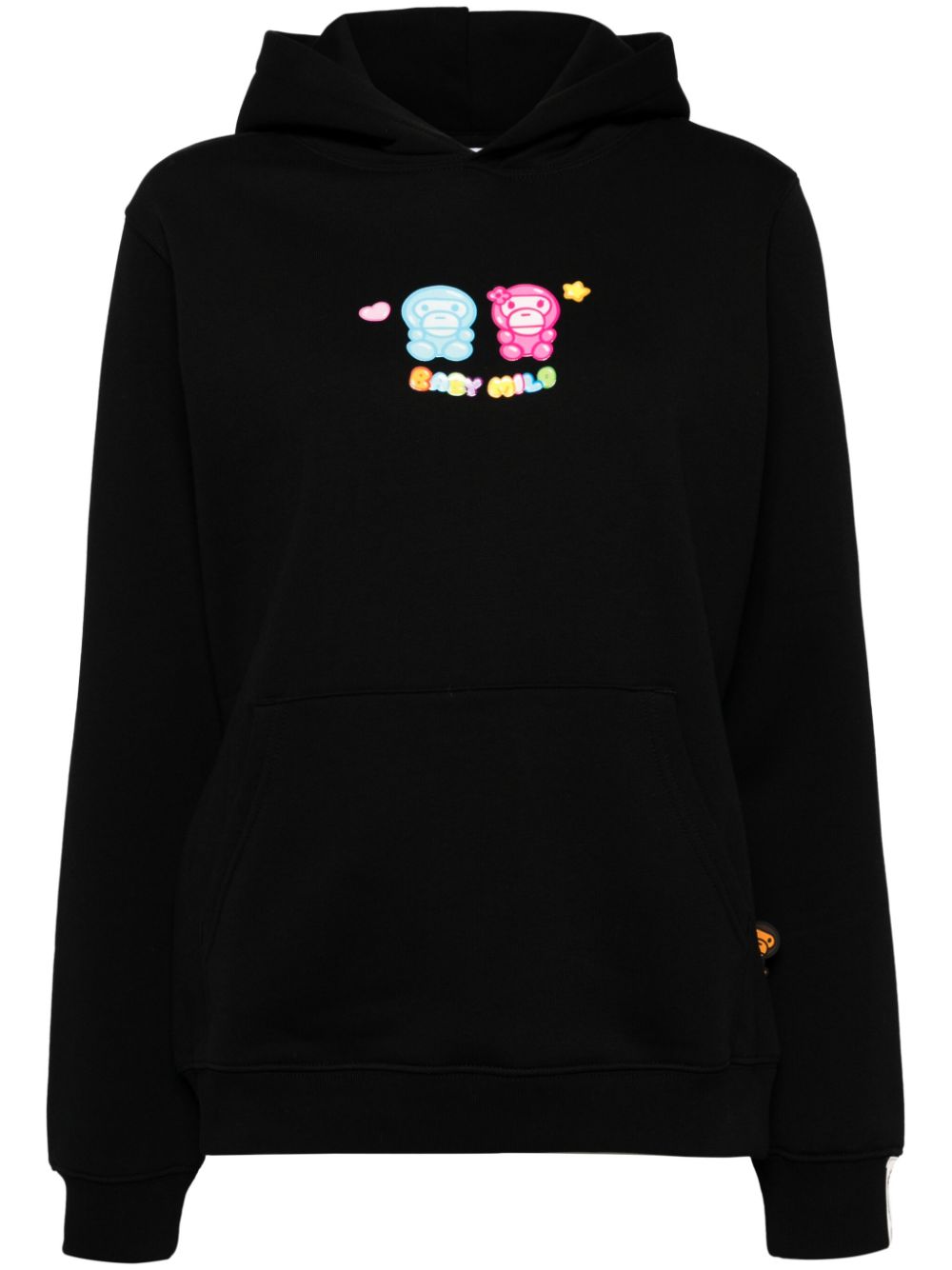Logo-embroidered bhoodie - Neutrals