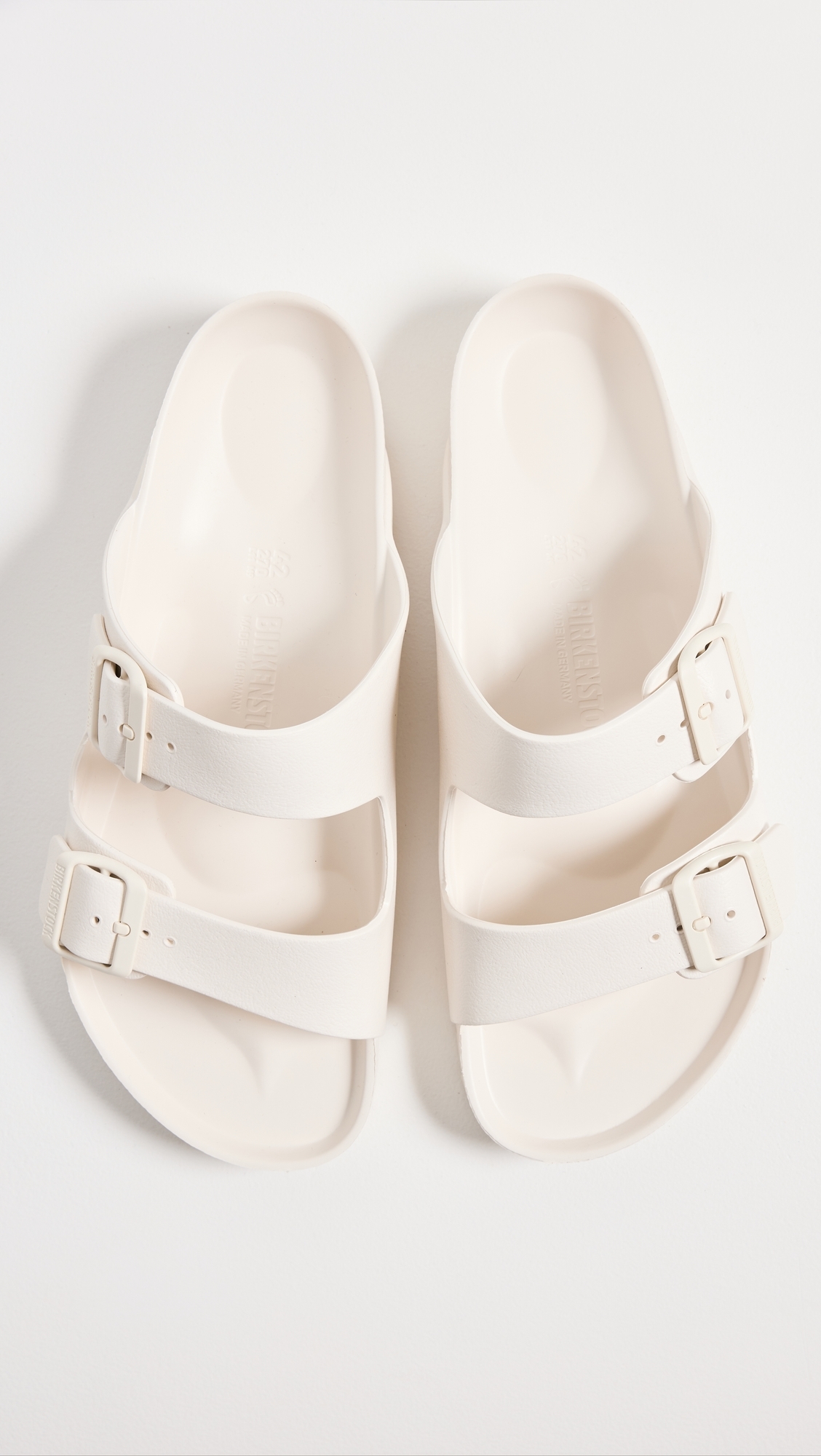 Arizona EVA Sandals Eggshell