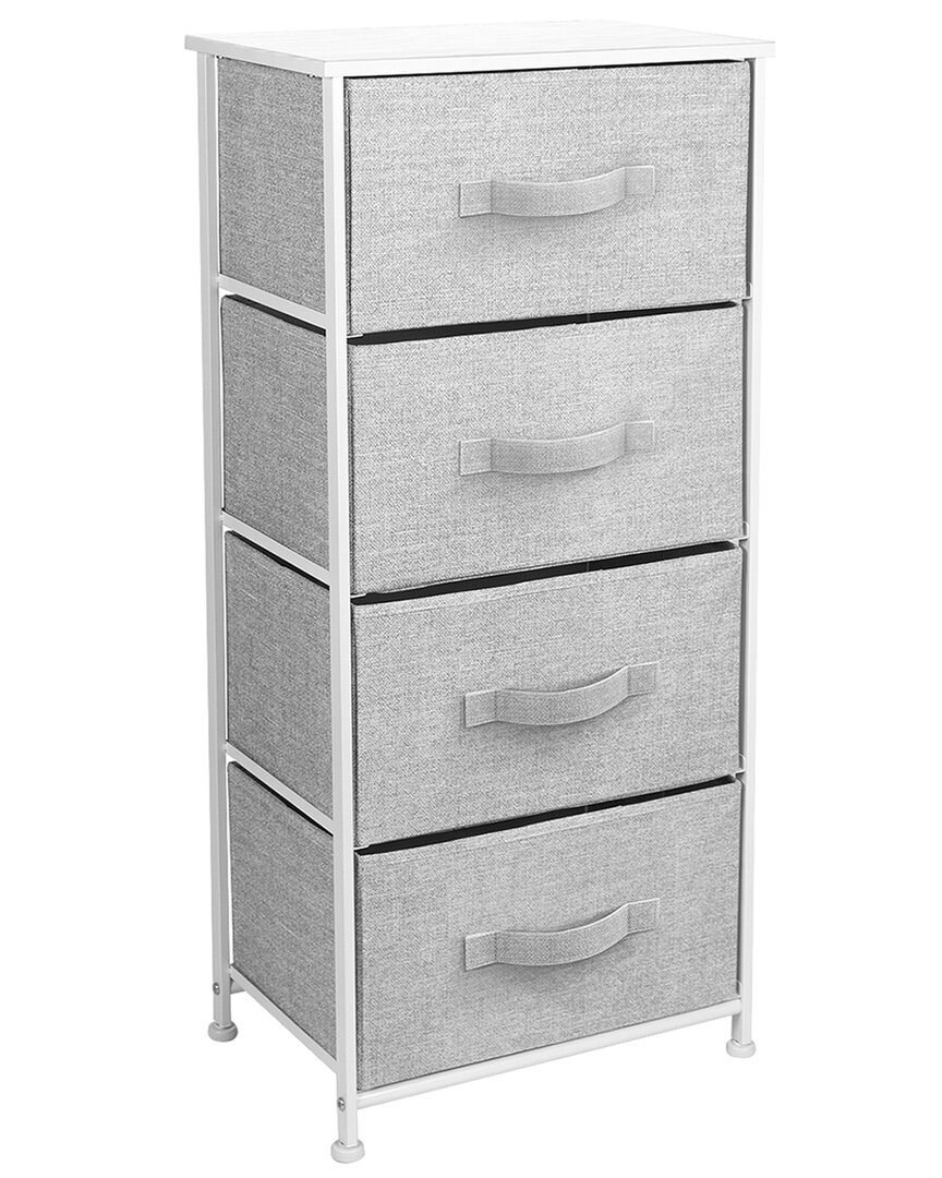 Nightstand Chest With 4 Drawers