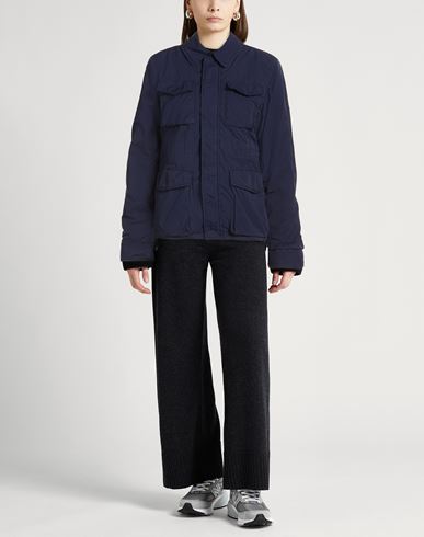 Woman Jacket Blue Size L Polyester, Polyamide