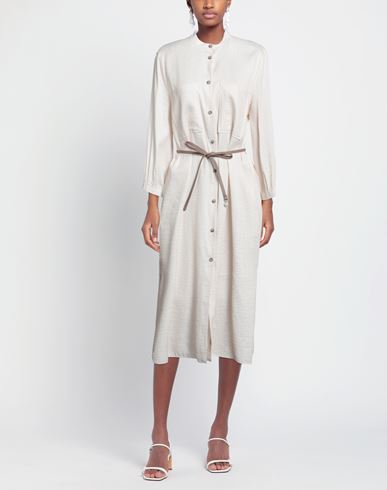 Woman Midi dress Beige