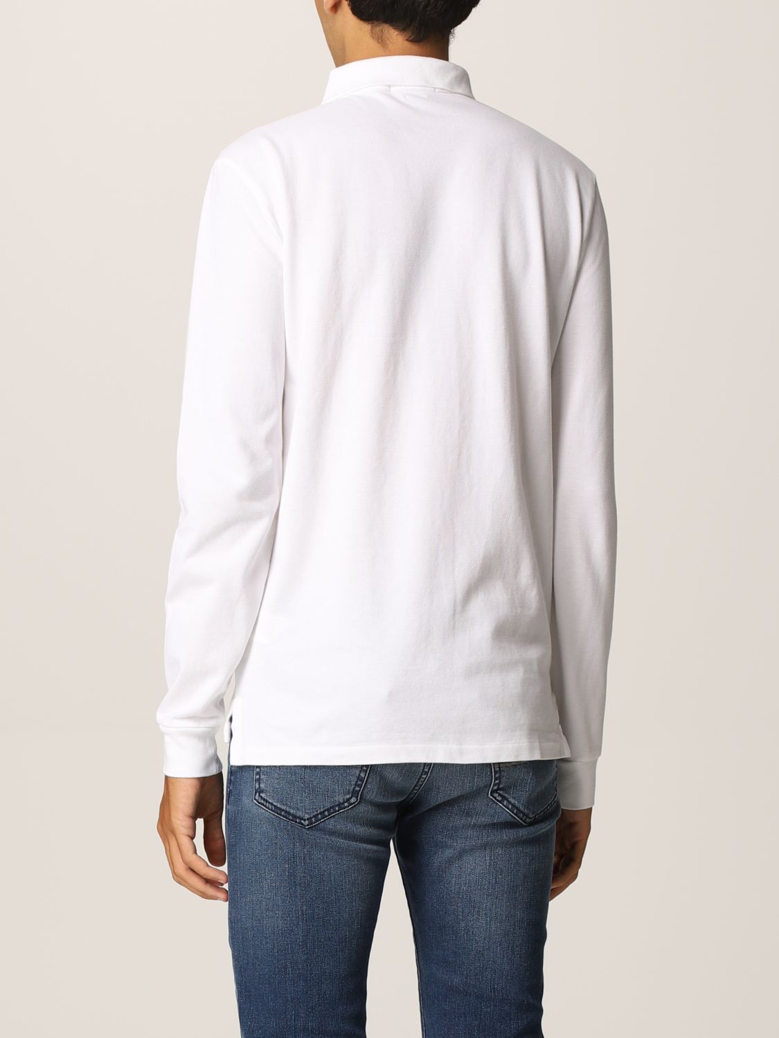 Polo shirt in pique cotton