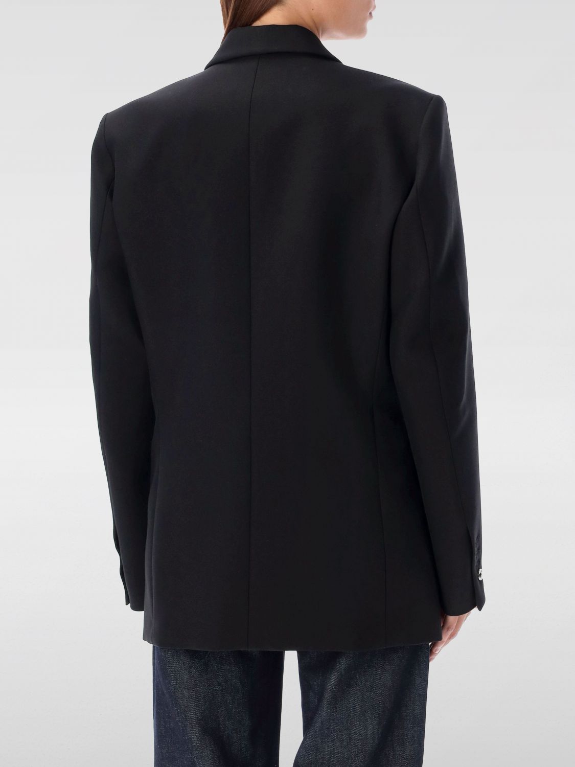 Double-breasted blazer - Black
