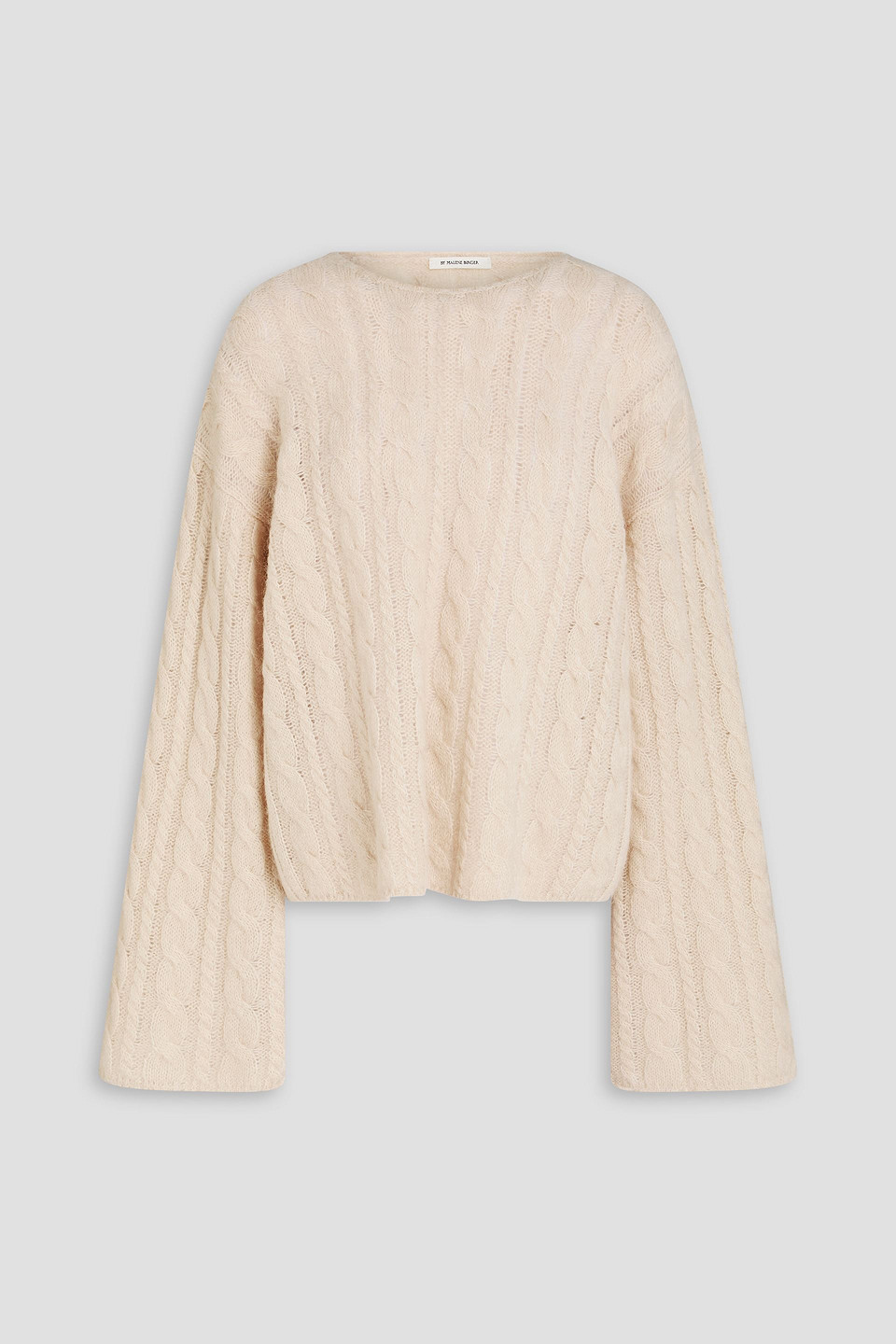 Cierra cable-knit sweater - White - M