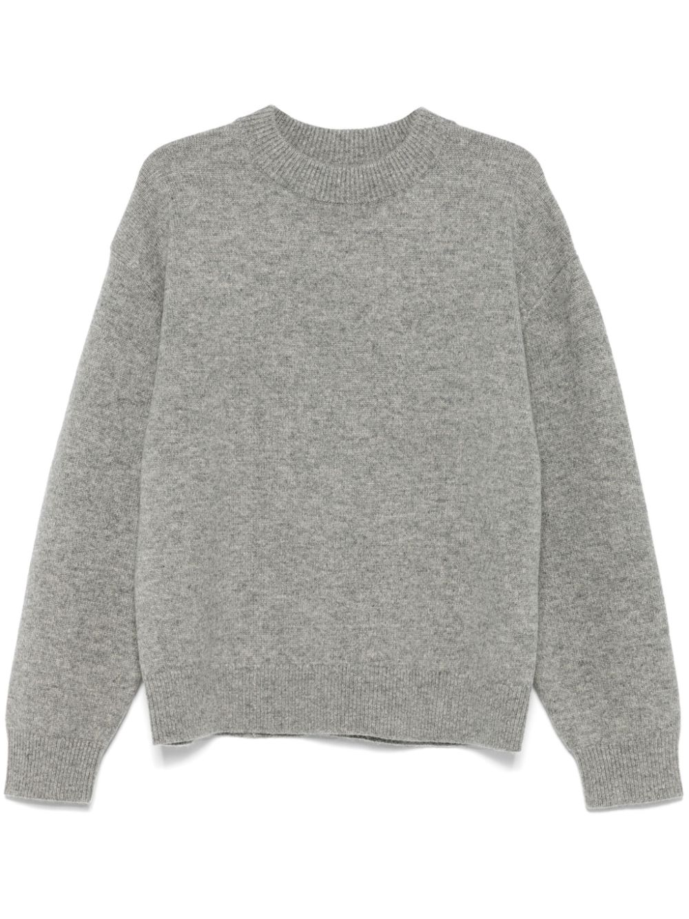 Diamond-detail sweater - Grey