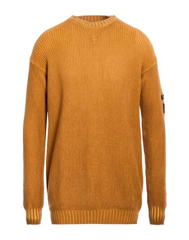 Man Sweater Tan Size M Cotton