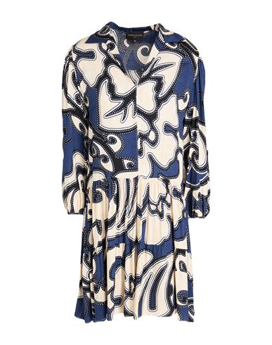 Woman Mini dress Blue Size 8 Viscose