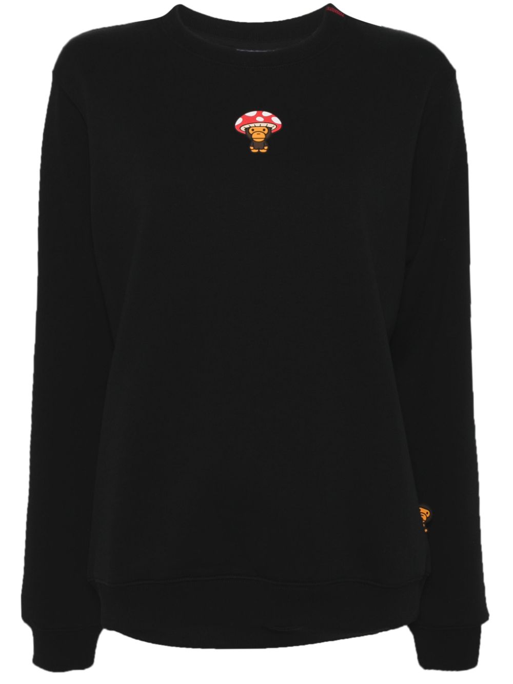Baby Milo crew neck sweatshirt - Black