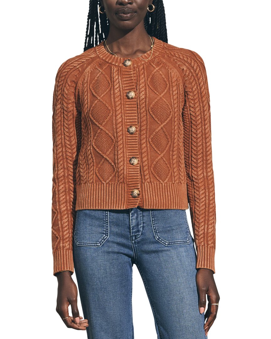 Sunwashed Cable Cardigan