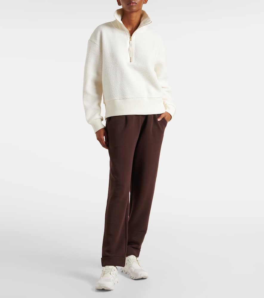 Roselle half-zip fleece sweatshirt