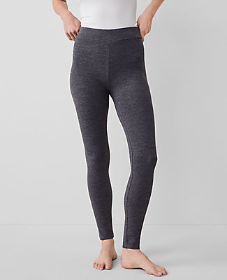 Ann Taylor Heathered Essential Leggings