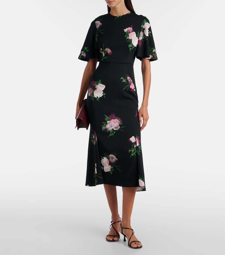 Floral midi dress