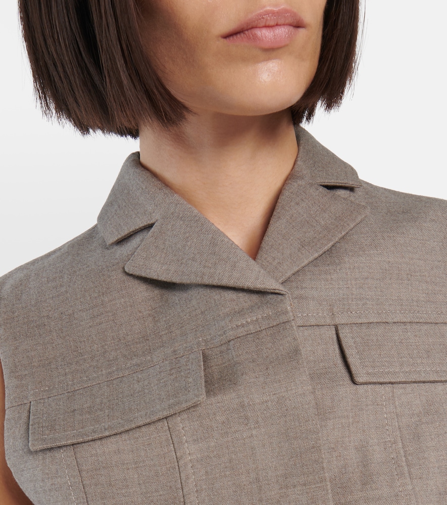 Mia wool crop top