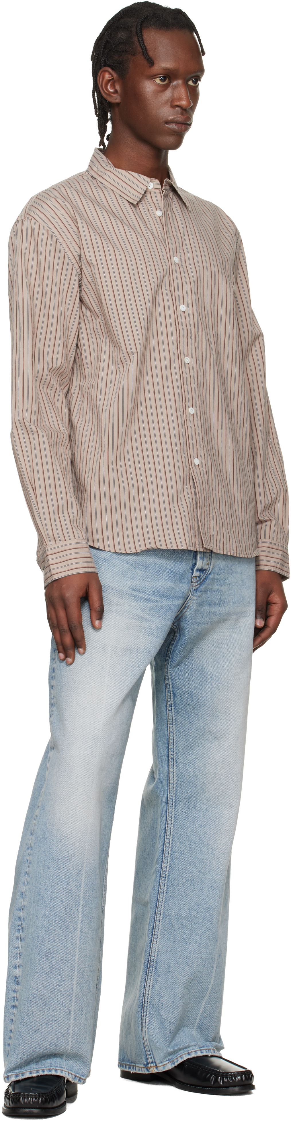 Blue Loose-Fit Jeans