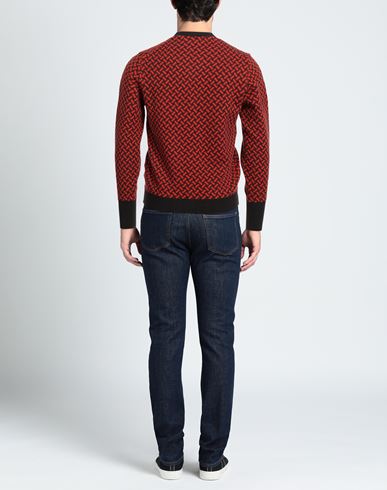 Man Cardigan Red Size 44 Cashmere