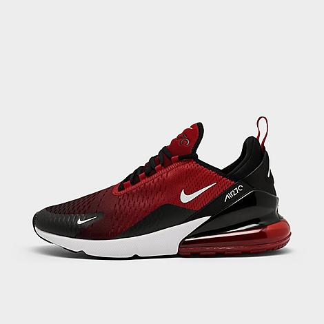 Men's Air Max 270 Casual Shoes in Gym Red/White/Black