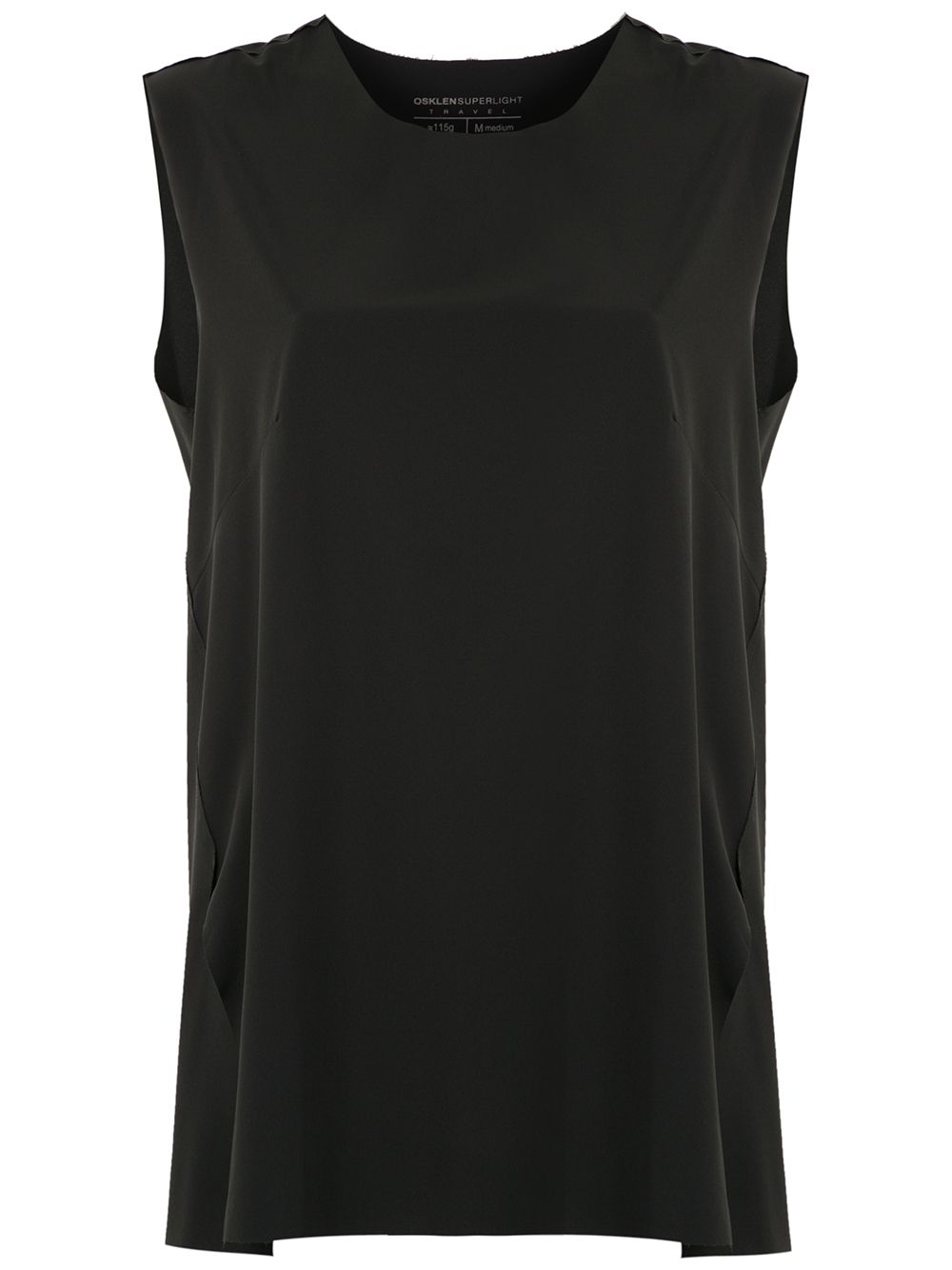 Slouchy vest top - Black