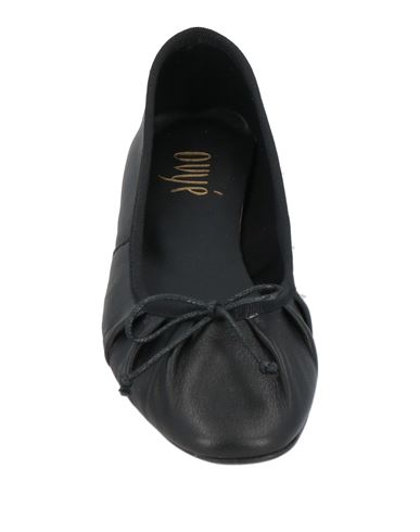 Ovyé Woman Ballet flats Black Size 11 Leather