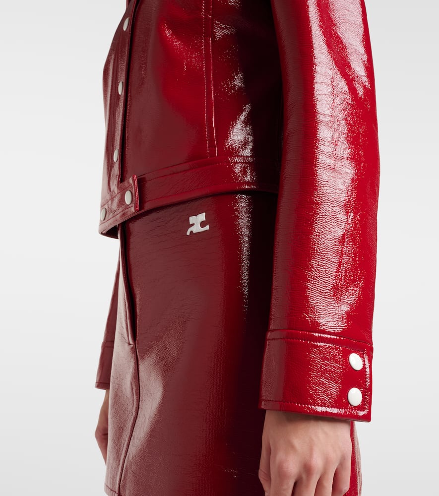 Courrèges Reedition vinyl jacket