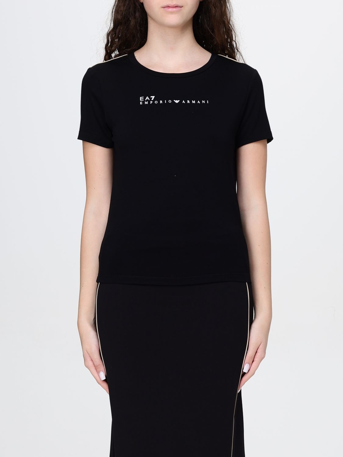 T-Shirt EA7 Woman color Black