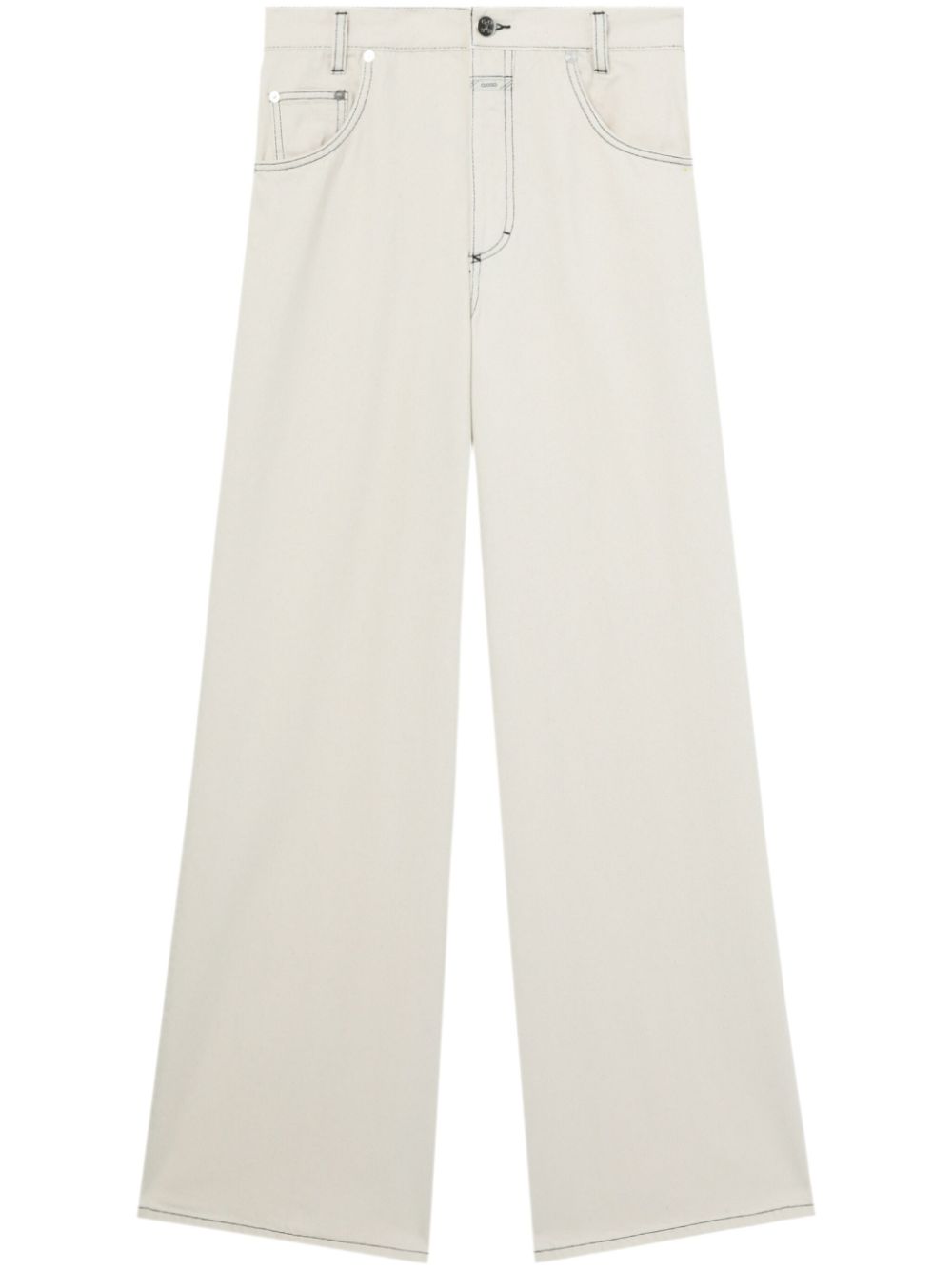 Morus mid-rise wide-leg jeans - Neutrals