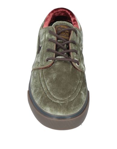 Woman Sneakers Military green Size 4.5 Textile fibers