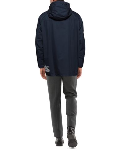 Man Coat Midnight blue Size M Cotton, Polyester