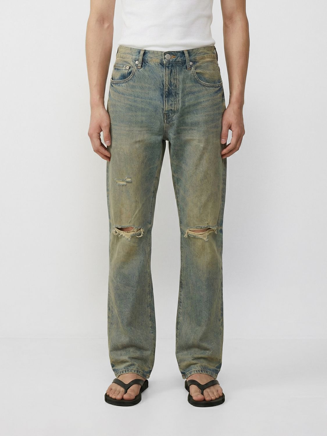 Jeans Men color Blue
