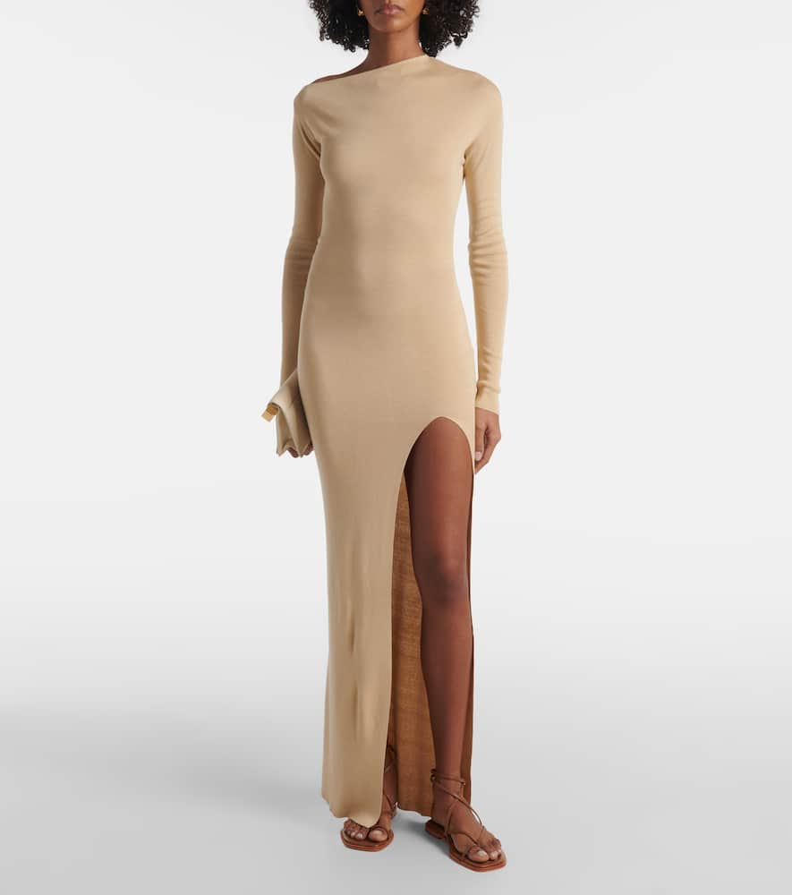 Ciro silk-blend maxi dress