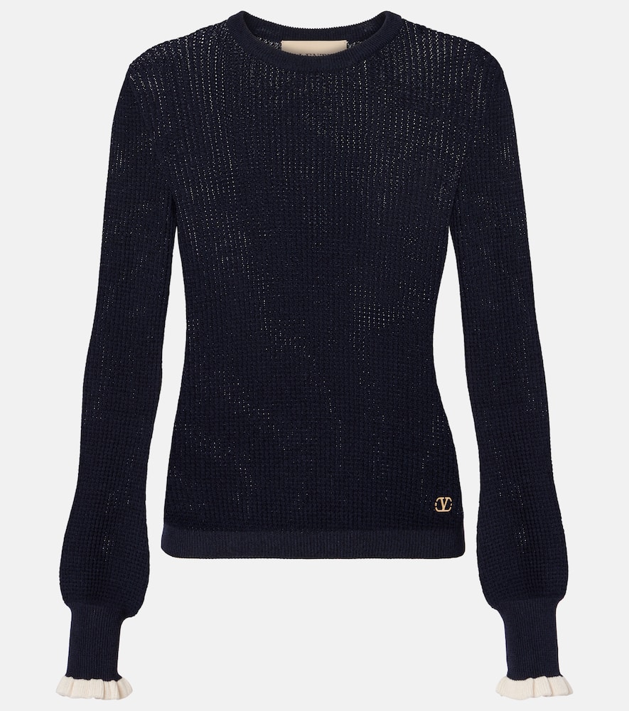 Cotton-blend sweater
