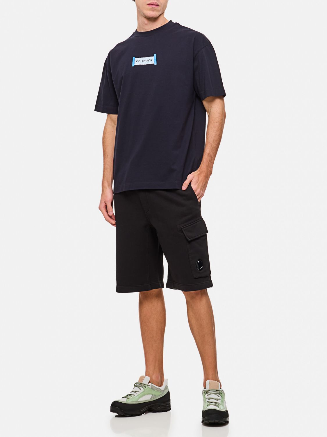 Short C. P. COMPANY Men color Black