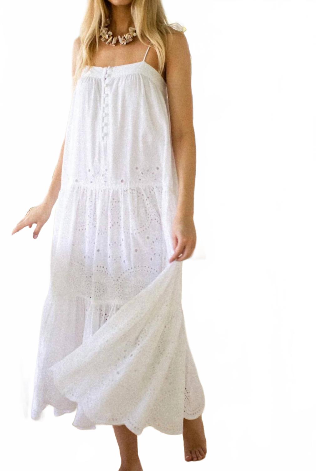 Camille Dress In White