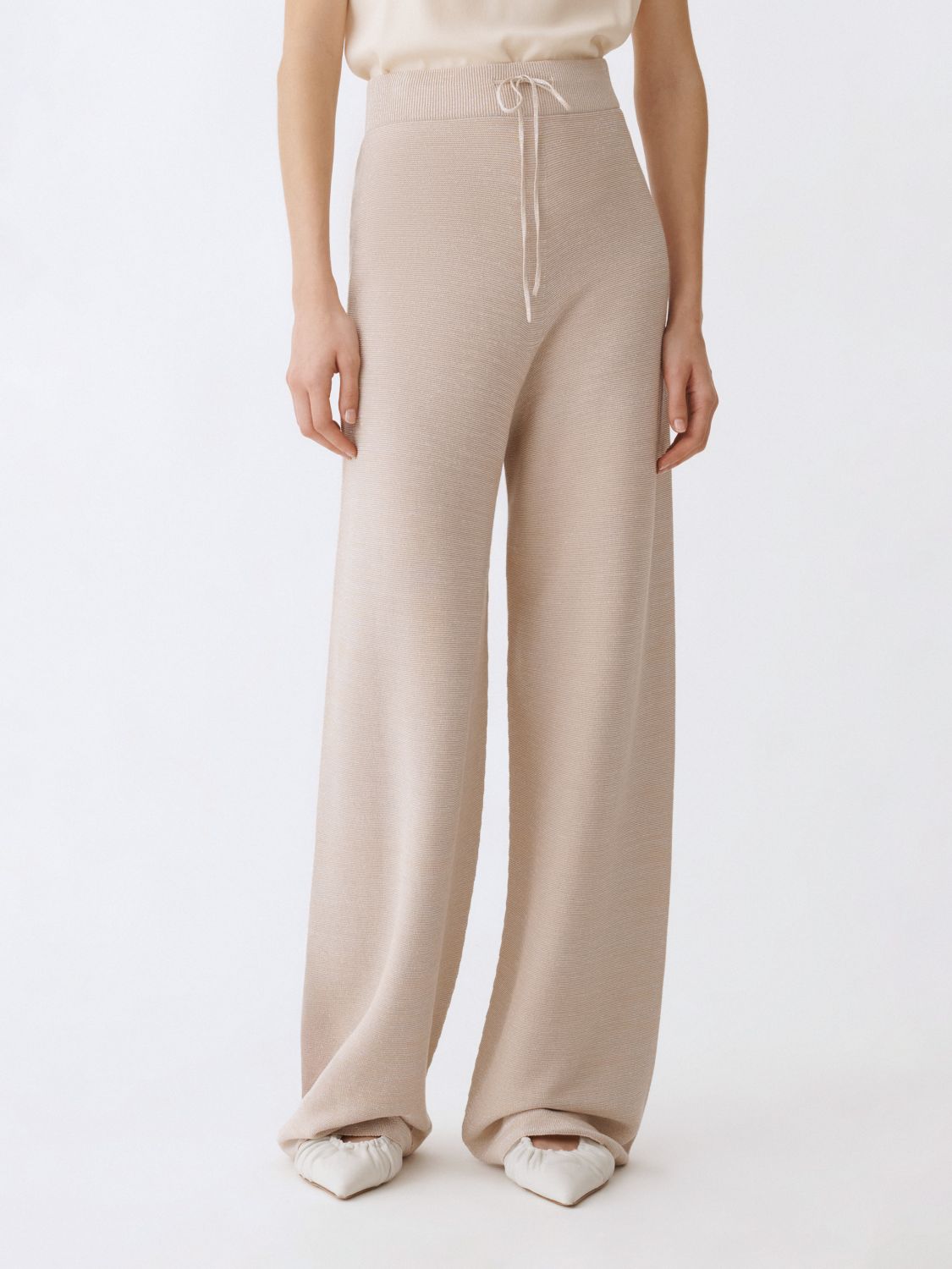 Pants Woman color Sand