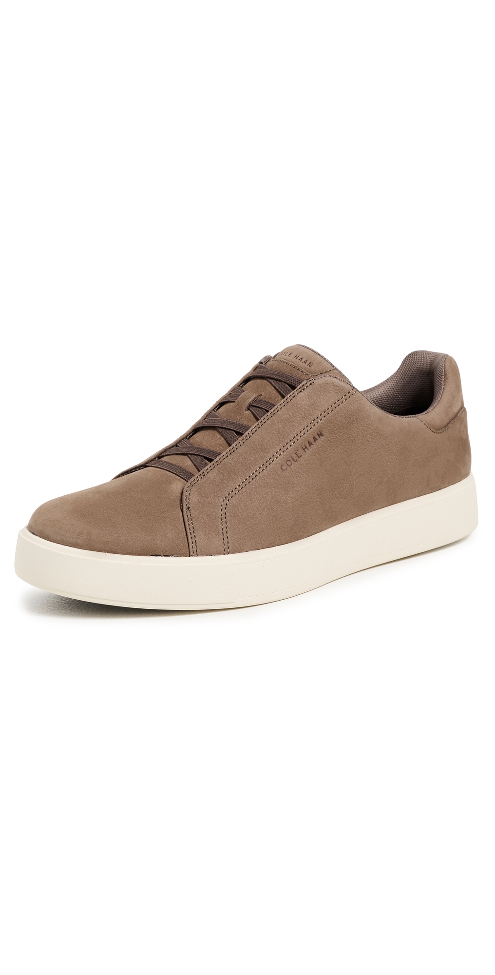GrandPro Luxe Slip-On Sneakers Ch Truffle Nubuck/Ivory