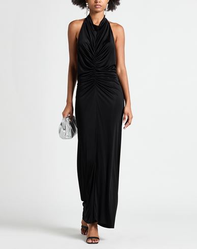 Woman Maxi dress Black Size 4 Viscose
