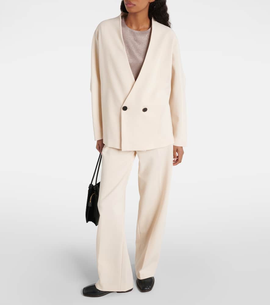 Velma oversized wool-blend blazer