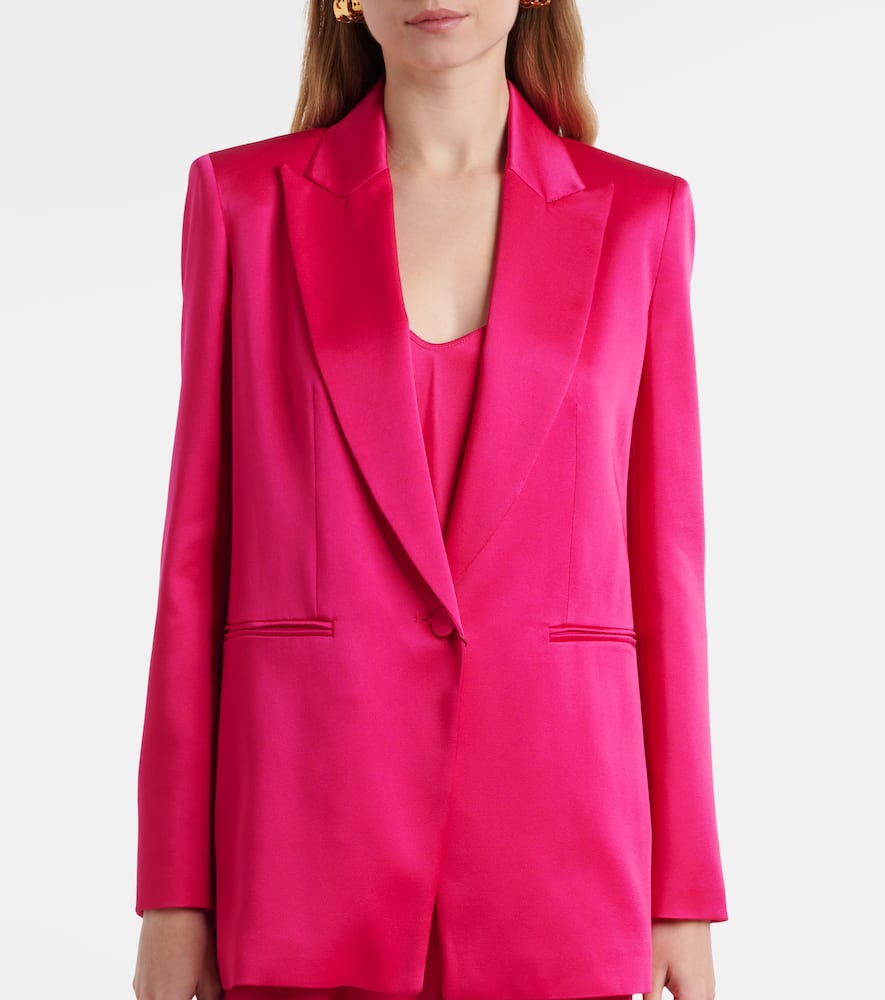 Galazia satin blazer