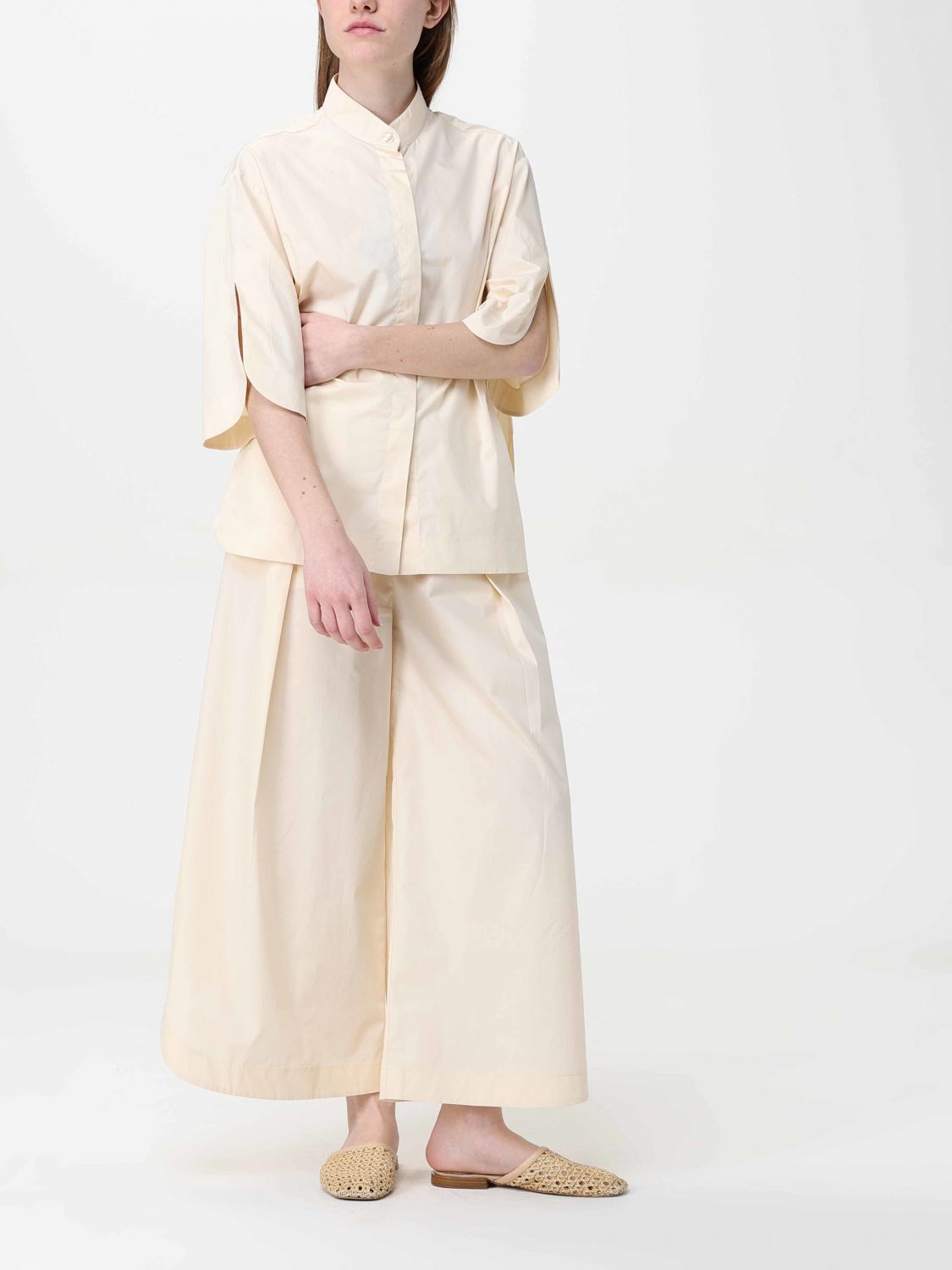 Shirt Woman color Yellow Cream