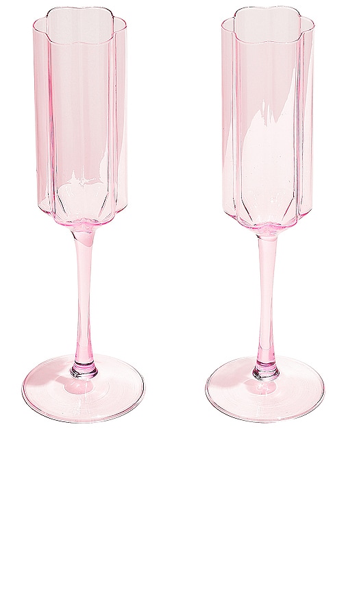 Fazeek Wave Flute - Set of 2 Pink