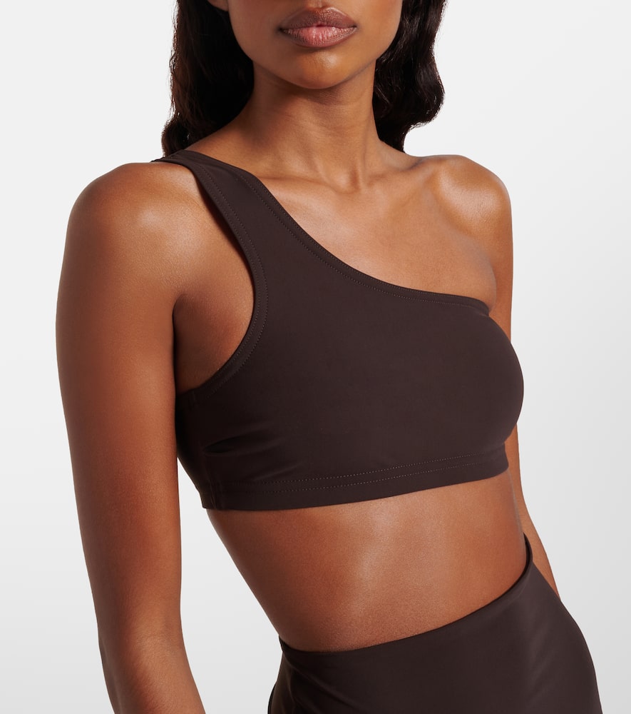 One-shoulder bikini top