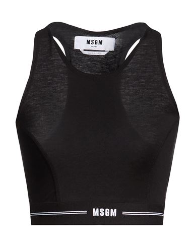 Woman Top Black Size S Cotton