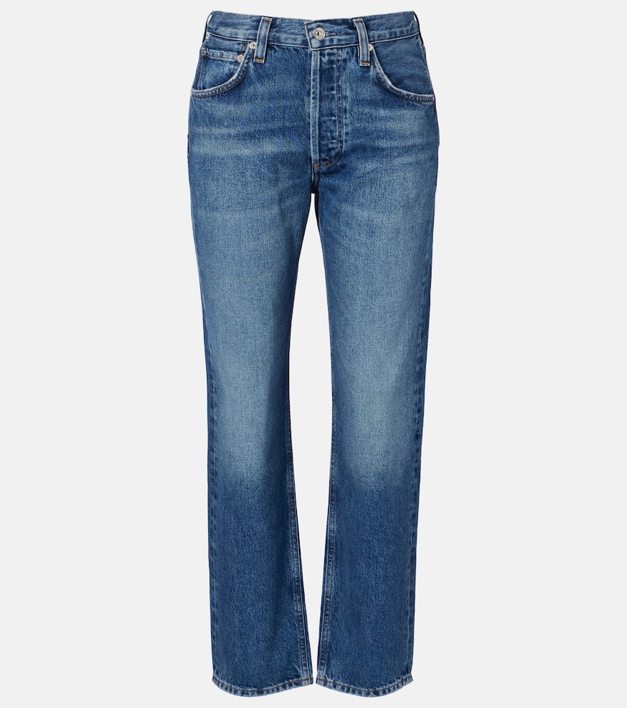 Winslow mid-rise straight jeans