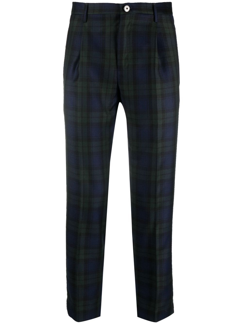 Prince of Wales check trousers - Grey
