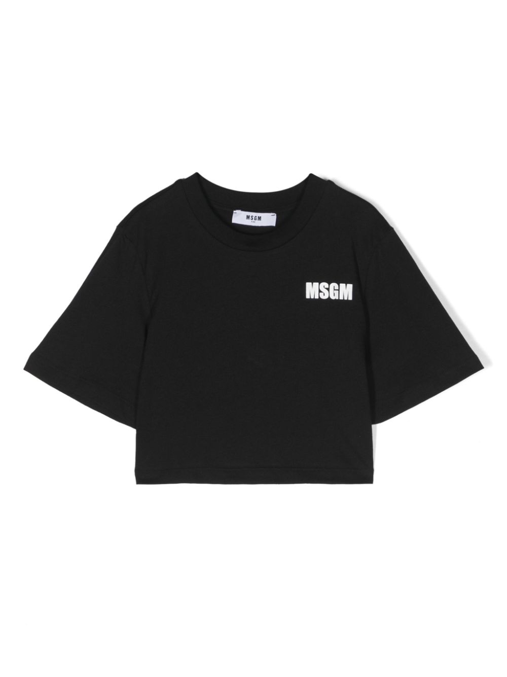 Logo-print cotton T-shirt - Black