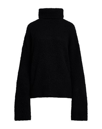 Woman Turtleneck Black Size S Polyamide, Alpaca wool, Wool