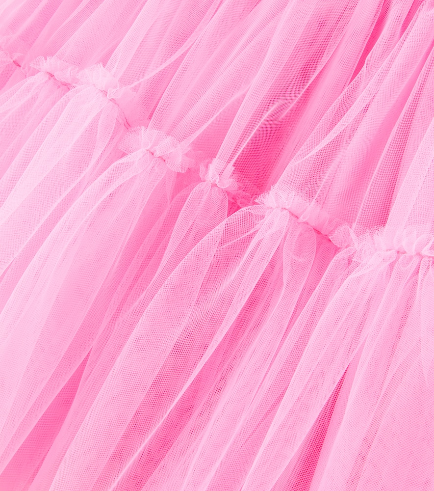 Tiered tulle skirt